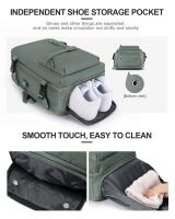 Mochila Impermeable con USB Para Hombre y Mujer, Bolsa De Deporte Para Ordenador De 17 Pulgadas, Antirrobo, Bolso Escolar Para Estudiante - details 52