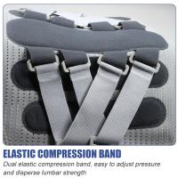 Corredera Ajustable para Alivio de Dolor de Espalda Soporte Lumbar para Hombres y Mujeres - details 8