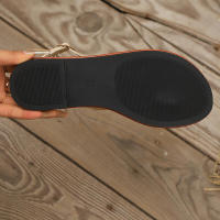 Zapatos de mujer Sandalias planas con punta nueva Tobillera de playa de verano Joyería para pies Moda - details 0