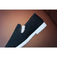 Zapatos de tela Retro Vintage para niños, mocasines casuales tradicionales de estilo chino para actuaciones, vacaciones étnicas suaves - details 5