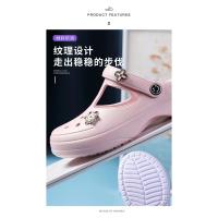Moda Verano 2025 Zapatillas de Playa y Jardín Comodas EVA Unisex Slippers con Agujeros para Interiores y Exteriores - details 7