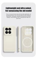 Fundas de silicona líquida para Xiaomi Mi 14 13 12 13T 12T Ultra Redmi Note13 12 11 10 Pro Plus para Magsafe funda suave de carga inalámbrica - details 1