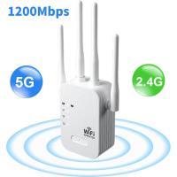 Amplificador WiFi 5G de 1200Mbps Extensor inalámbrico WiFi con señal de largo alcance - details 0