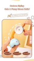 Mini luz LED nocturna alimentada por batería para dormitorio, mesita de noche, lámpara de escritorio de dibujos animados, lámpara de ambiente para decoración de escritorio, luz nocturna - details 5