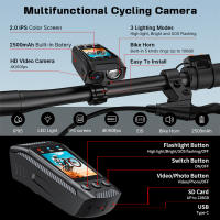Cámara de Acción 4K 60FPS Impermeable, Control de Exposición Manual, Estabilización de Imagen Digital para Motocicleta, Bicicleta, Coche Estándar de Comunicación Inalámbrica Bluetooth - details 2
