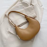 Bolsos de mano de color sólido de media luna a la moda, bolsos para las axilas, bolsos Hobos, bolsos de mano - details 7
