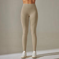 Hamidou-MALLAS DE Yoga sin costuras para mujer, ropa deportiva de entrenamiento, pantalones deportivos de cintura alta - details 5