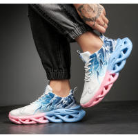 Zapatos deportivos ligeros y de moda para hombre, calzado deportivo informal de malla versátil para exteriores, adhesivo frío, de corte bajo, talla grande - details 14
