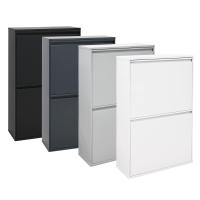 Cubo de Basura de Acero de 4 Compartimentos 4x17 L (68 L) Cubos de Basura para Cocina - details 0