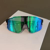 Gafas de moda vibrantes para hombres y mujeres - Marco grande deportivo, lentes AC, lentes de moda, perfectas para - details 4
