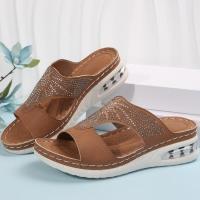 zapatos de zapatilla de tacón de cuña de verano para mujer - details 3