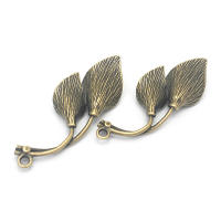 Colgantes de Encanto de Calla de Bronce Dorado 18K 10PCS de Alta Calidad Ideal para Joyería DIY - details 6