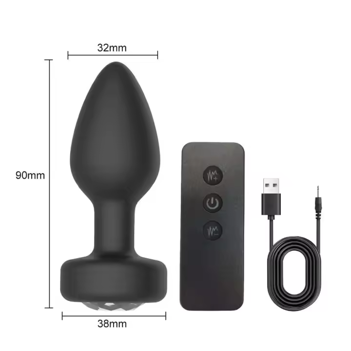 Leten-vibrador Anal para hombres, masaje de próstata, consolador con Control remoto inalámbrico, tapón Anal, vibradores para mujeres, Juguetes sexuales para adultos - 1