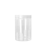 Frascos de plástico transparente para cocina, caja de almacenamiento para embalaje de galletas, granos de café, nueces, tanque de sellado de aperitivos, contenedor de alimentos, 12 piezas, 500ml - details 6