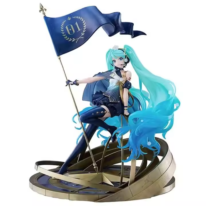 Spiritale WING Miku Hatsune Figura de Acción de 30CM para Aniversario 2022 Juguete Coleccionable - 1