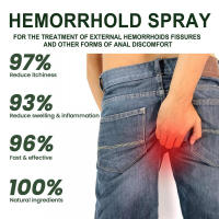 El spray para aliviar las hemorroides alivia la picazón, la hinchazón, las molestias, la esencia herbal, la temperatura periaal, anuncio - details 5