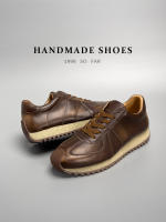 Zapatillas Deportivas de Cuero de Vaca de Alta Gama Calzado Casual para Hombres - details 9