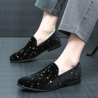Idea de nuevo producto 2024, vestido de cuero genuino de estilo italiano para hombre, zapatos casuales populares para fiesta de boda y espectáculo - details 6