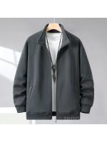 Chaqueta de Invierno para Hombres Cuello Casual Largo Manga Cardigan Sudadera - details 3