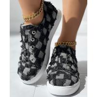 Zapatos de lona informales para mujer, zapatos planos de moda para actividades al aire libre, zapatos femeninos - details 6