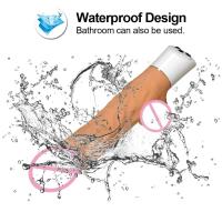 Leten-consolador realista automático para mujer, vibrador con calefacción, Control remoto, punto G con ventosa, juguete sexual femenino de empuje - details 4