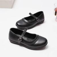 Zapatos de cuero de estilo coreano para niñas, calzado de princesa elegante y versátil, antideslizante, fondo suave, novedad de otoño, 2024 - details 5