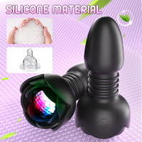 Vibrador Telescópico Enchufe Anal Vibrante con Mando a Distancia Masajeador Prostatea - details 7