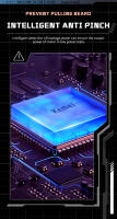 Kemei-Afeitadora eléctrica 3D para hombre, máquina de afeitar IPX6 recargable, en seco y húmedo, rotativa, resistente al agua, con recortadora emergente - details 5