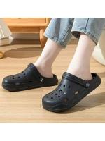 Zuecos de verano para mujer, calzado de jardín informal y versátil, zapatillas de Eva respetuosas con el medio ambiente para parejas, zapatillas de playa de doble uso - details 4