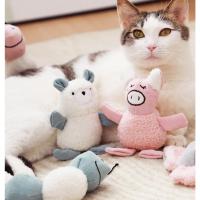 Diversión Interactiva de Peluche para Gatos Forma de Oso, Cerdo, Ganso - details 13