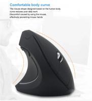 Ratón vertical de modo dual, Bluetooth 5.0 inalámbrico, capacidad de carga de 2,4 g, diseño de ratón recto - details 2