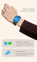 Reloj inteligente Hombres Watch 9 Ultra Series 8 Llamada Bluetooth,Recibir información sobre WhatsApp,Serie NFC,GPS rasteador,presión arterial, oxígeno en sangre,monitoreo de frecuencia cardíaca,climmpre muestra,Fitness de temperatura corporal,impermeable - details 16