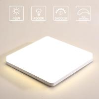 Plafón LED de Techo Cuadrada, Lámpara de Techo Moderna de 48W, 5400LM, IP44, 4500K, Luz Blanca Natural, 30cm - details 0