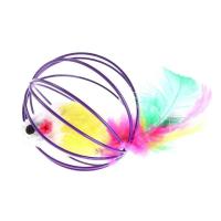 Juguete para mascotas para gatos - Jaula con bolas de ratón de color aleatorio para gatitos - Suministros y accesorios para mascotas para felinos - details 9