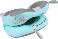 Almohadilla de baño flotante para bebé, almohada de baño de algodón para recién nacidos, asiento de baño antideslizante, hamaca con 3 hebillas de cinturón ajustables para bebés de 0 a 12 meses, transpirable y de secado rápido - details 2