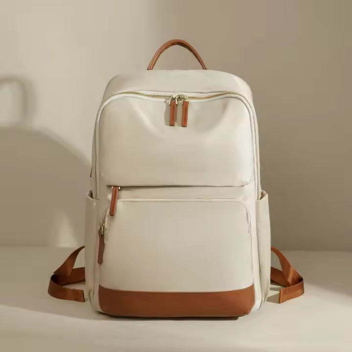 Mochila de viaje para mujer, mochila de lujo para ordenador portátil de 15,6 pulgadas, ligera, nueva y elegante, bolsos femeninos con cabina para ordenador, mochilas escolares grandes, tela Oxford impermeable - 1