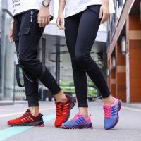 Zapatillas de deporte Unisex para correr al aire libre, Zapatos transpirables informales para caminar, antideslizantes, cómodas, tenis para hombre - details 18
