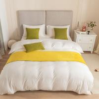 Carrileras de Cama con Diseño de Patrón de Trigo y Terciopelo Decoración de Habitación 45x240cm 45x210cm en Colores Rosa Gris Azul Verde Amarillo para el Hogar Material Poliéster Hecho en China - details 22