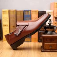 Zapatos formales Yingtai cómodos e informales a la moda, vestido con borlas de cuero para hombre, zapatos de negocios Mokasin - details 12