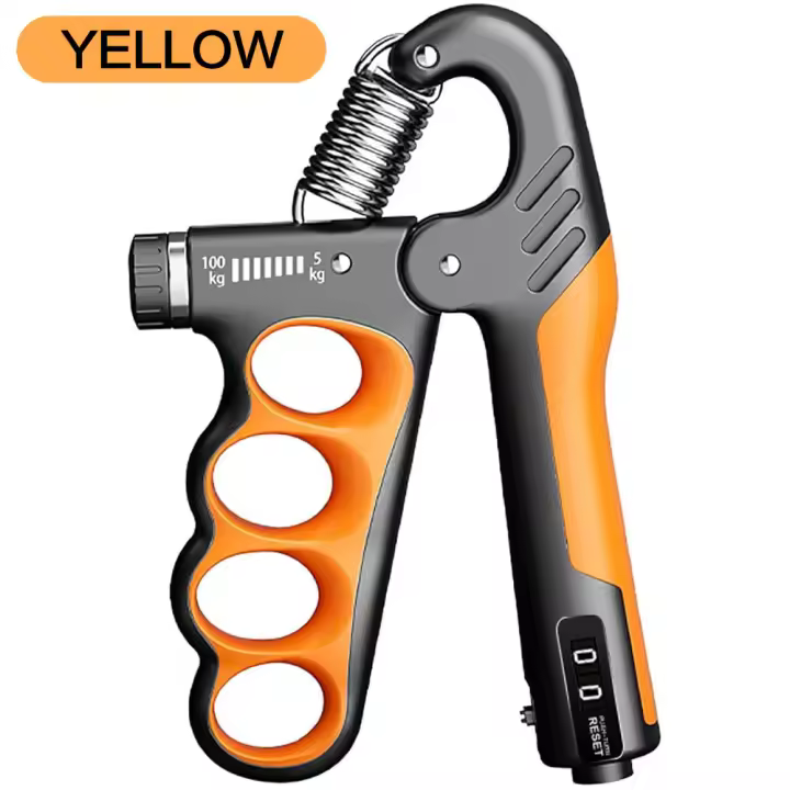 Fortalecedor de Agarre de Mano Ajustable Entrenador de Fuerza de Agarre de Forearmas de TPE Thermoplástico Elastomérico - 1