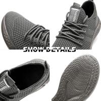 Zapatillas De Correr Para Hombre Zapatos Deportivos Ligeros Y Transpirables Para Caminar Y Jogging Tecnología Flywire Material Superior De Encaje Y Poliéster Suela De EVA - details 6