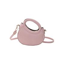 Bolsos de Hombro para Mujeres Diseño de Axila, Bolsos Plisados de Silla de Montar, Bolsos de Cruz de Color Sólido - details 1