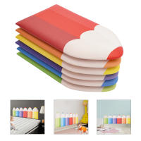 6 tapetes de pared con relleno de pared en forma de lápiz 3D para protección de paredes - details 1