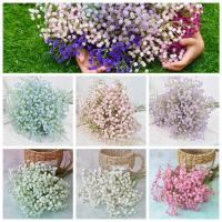 Plantas artificiales de Gypsophila para decoración del hogar, adornos florales realistas para aliento de bebé, bricolaje, 108 cabezas - details 3