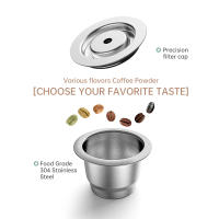 Taza de Café Reutilizable Nespresso Filtro de Acero Inoxidable Recargable Apta para Máquina de Café Inissia y Pixie Marca i Cafilas - details 4