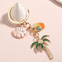 Llavero con forma de estrella de mar, concha, corazón, concha, bola de cristal, llavero con cola de sirena, estilo playero, cola de sirena - details 4