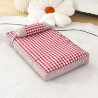 Cama extraíble a cuadros con almohada para perro, cálido y cómodo para dormir profundamente cojín, tela lavable/algodón PP, alfombrillas gruesas para sofá - details 7