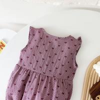 -Mono de Algodón para niña, Ropa de Princesa Sin mangas Dulce, Lindo, Verano - details 7
