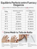 Anillo inteligente SANLEPUS - Monitoreo de salud 24/7, SpO2, sueño y temperatura - Resistencia al agua 5ATM - Plata/Negro/Oro - Envío rápido - details 14