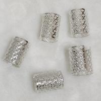 5 uds. De rastas huecas, anillo para el cabello, trenzado de cabello, Clips de Metal, cuentas para rastas, accesorios para el cabello DIY, tubos trenzados para el cabello, joyería para el cabello - details 6